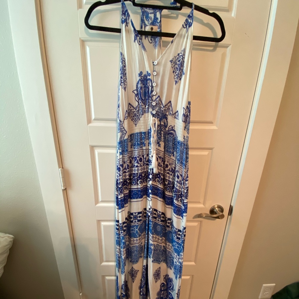 Floor length maxi dress